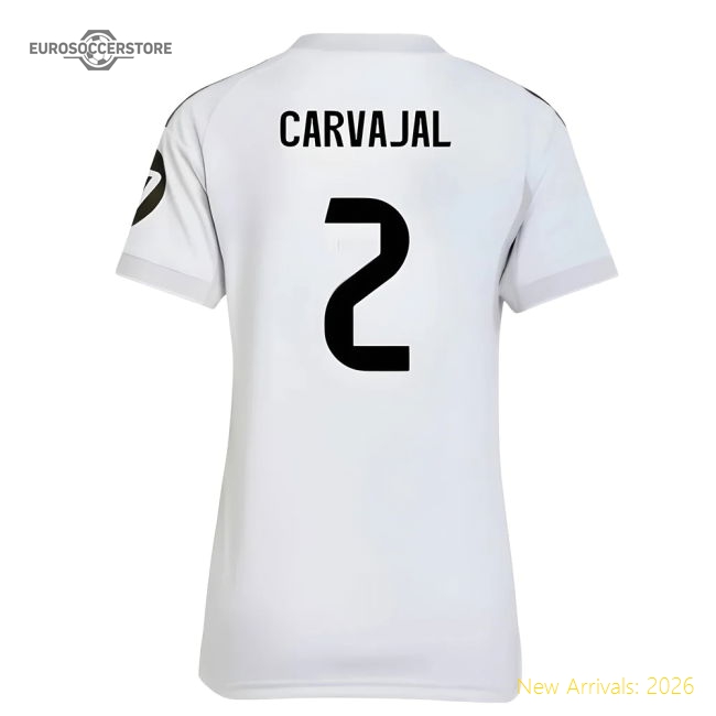 Modern Womens Football Team Carvajal Jersey 2025-2026 Breathable