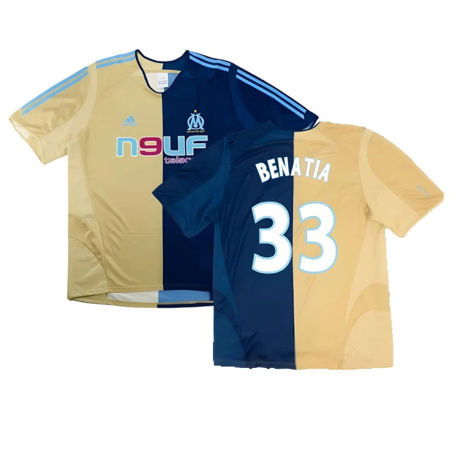 Authentic 2025-2026 Marseille Third With Retro Design - Machine