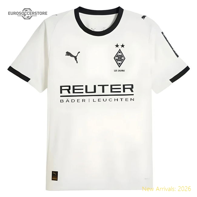 Trending Top-Quality 2025-2026 Borussia Mgb Home Shirt