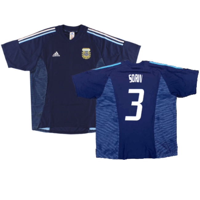 Argentina 2002-04 Away Shirt ((Excellent) XL) (Sorin 3)
