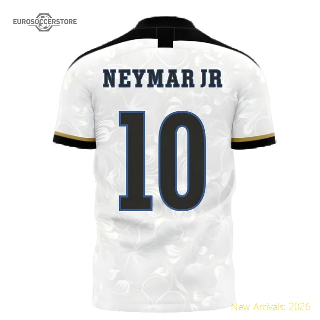 Santos 2025-2026 Home Concept Football Kit (Libero) (NEYMAR JR 10) - Womens