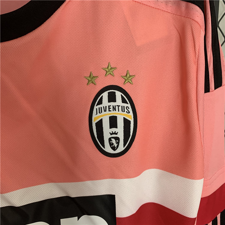 1516 Juventus Retro Long Sleeve Soccer Football Shirt - Official