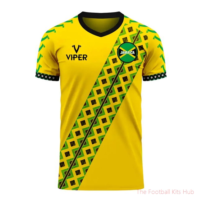 Jamaica 2025-2026 Home Concept Football Kit (Viper)