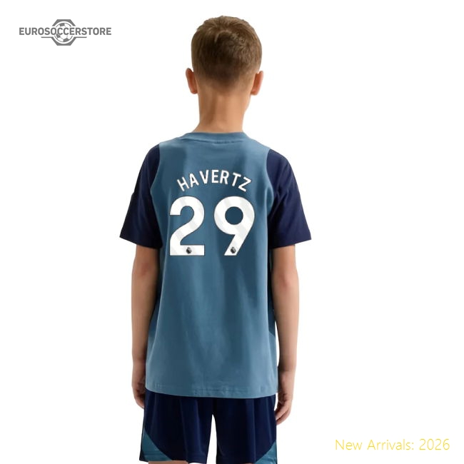 Durable Arsenal Kids Jersey Havertz 2025-2026 Drycell Lightweight
