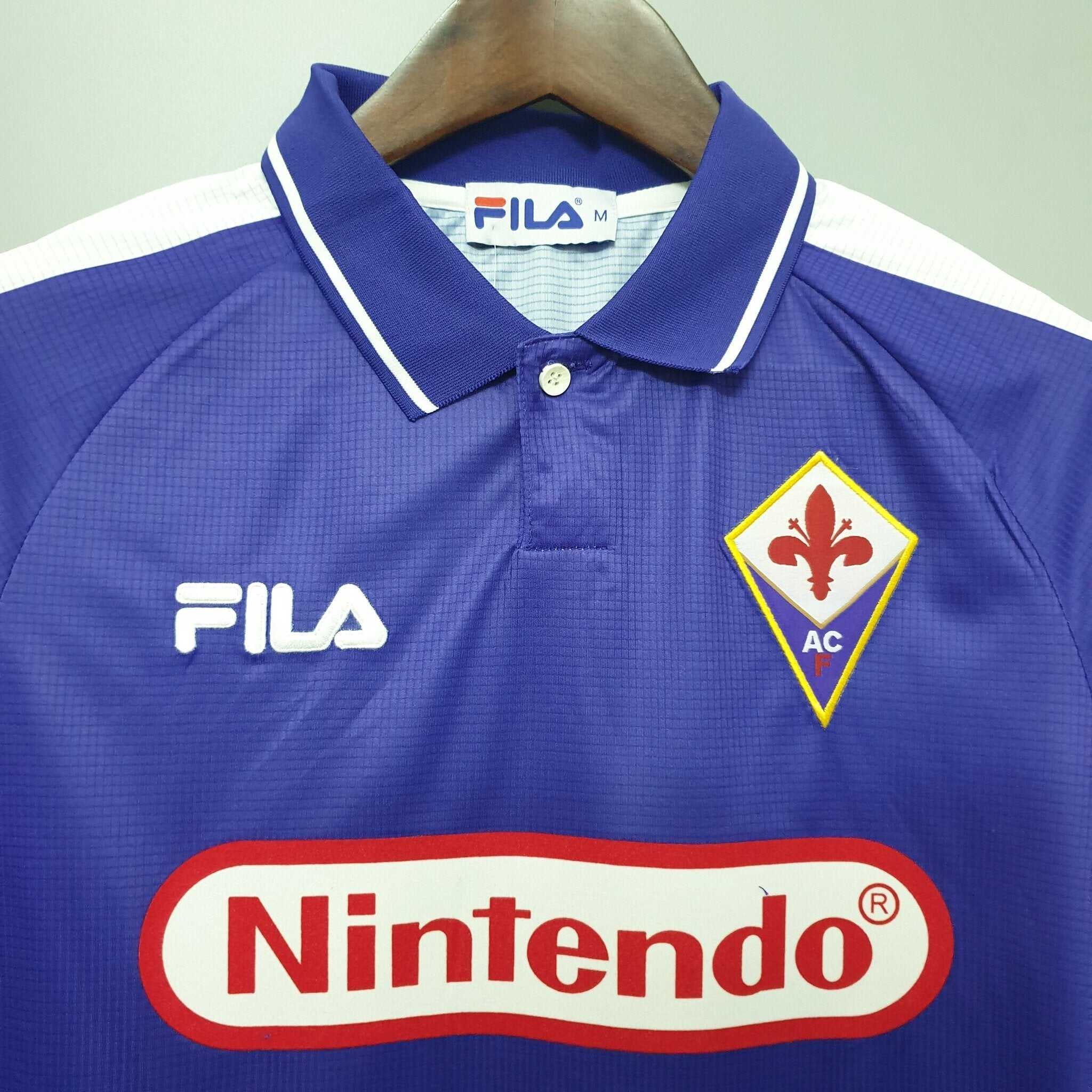 Cheap 1998 Fiorentina Florence Home retro kit