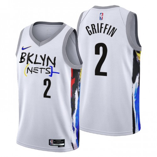 Nets White Brooklyn Nets #2 Nike Jersey - Affordable NBA Fan Apparel