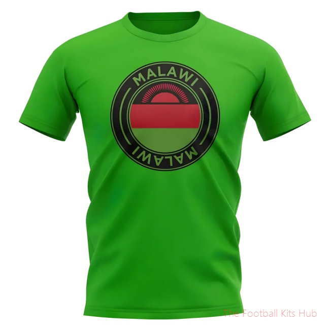Malawi Football Badge T-Shirt (Green)