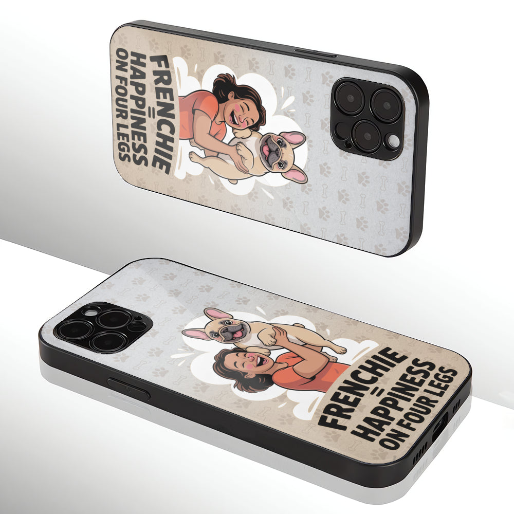 French Bulldog Coco Iphone & Samsung Glass Case Durable Dog Item