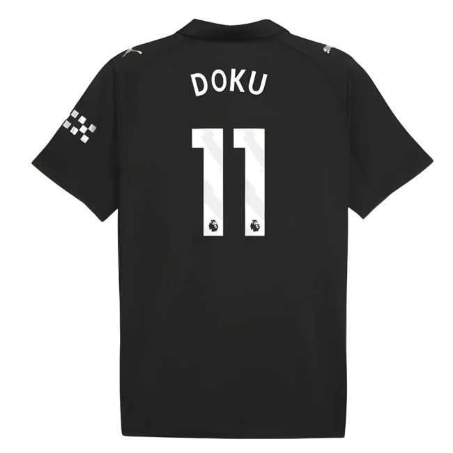 Man City Club Team Replica Jersey - Adults Version (Doku 11)