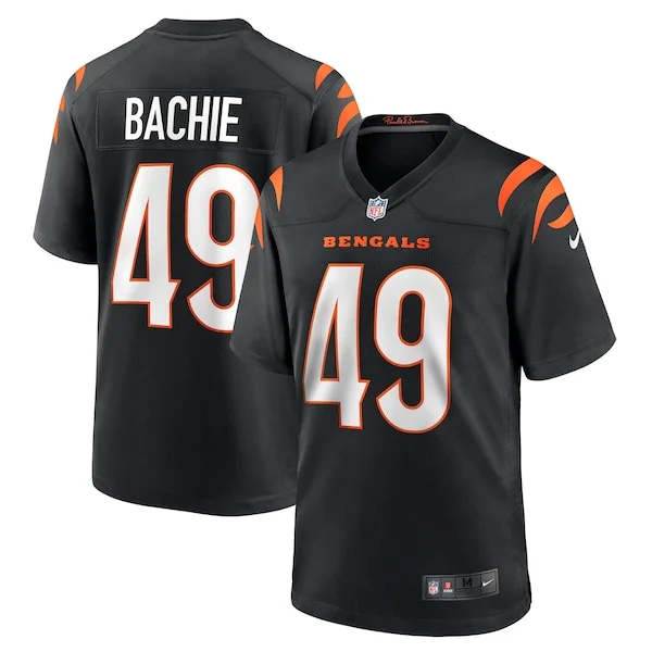None Joe Bachie Game Jersey - Black | NFL Player Jersey | NFL Football