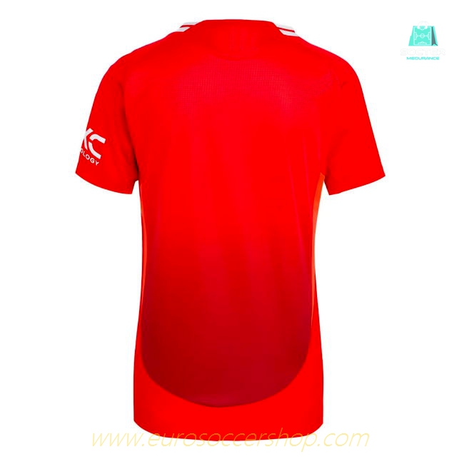 2024-2025 Man Utd Authentic Home Shirt (Womens) (Your Name)
