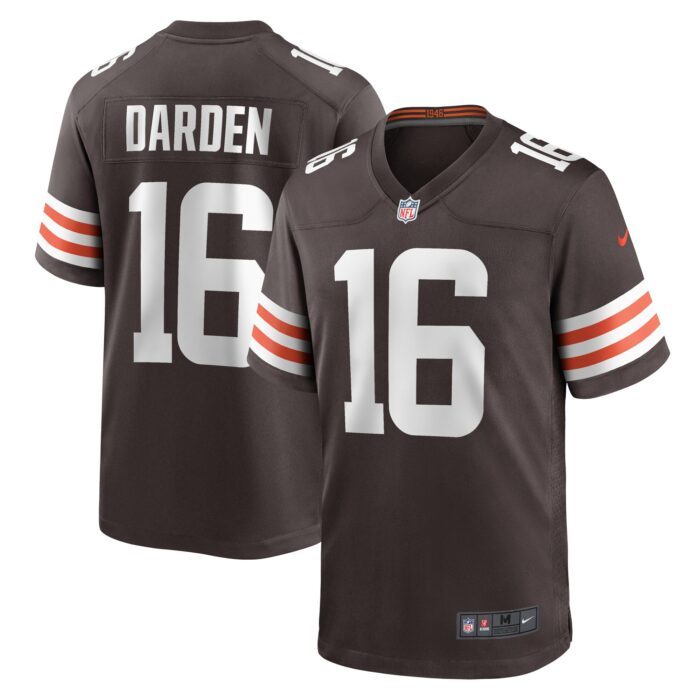 None Men's CLE Browns Sleek Premium Jersey Football Apparel