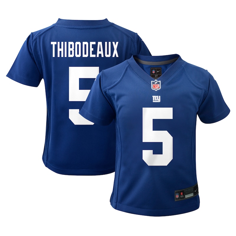 None Kayvon Thibodeaux NY Giants Classic Premium Material Jersey