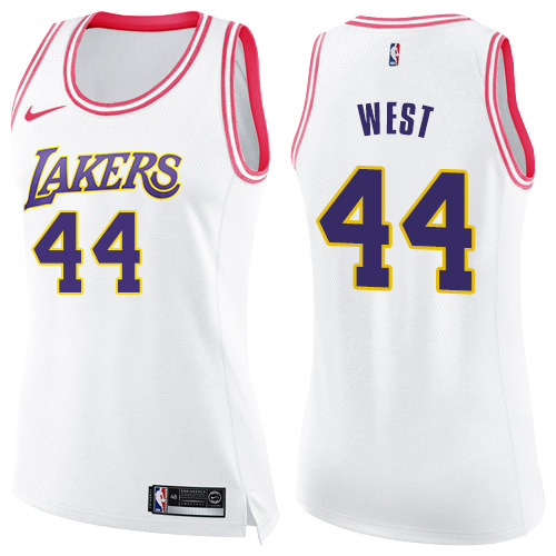 LAL White Nike A. Lakers #44 NBA Jersey NBA Fan Apparel Game Day Wear