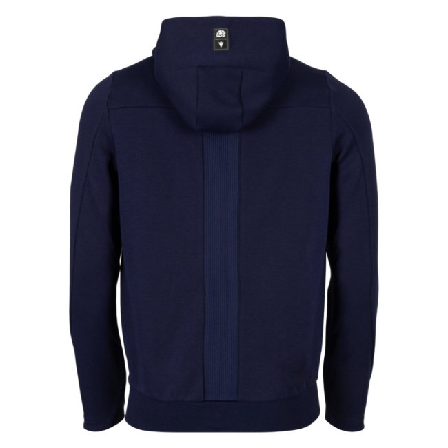 [WSG] 2026 2027 Scotland Rugby Ath Travel Full Zip Hoody Apparel (Navy)
