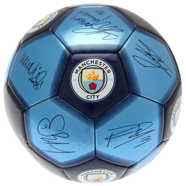 Licensed 2025-2026 Manchester City EPL Home Strip (Sig 26) (3)