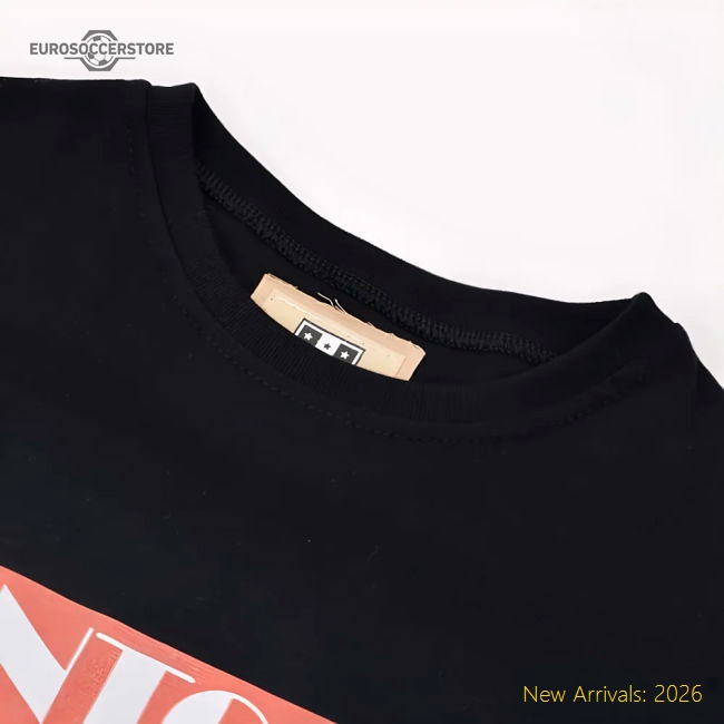 Official Premium Manchester Reds Vintage Cantona T-Shirt Black