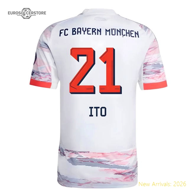 Performance 2025-2026 Bayern Munich Away Shirt (Ito 21)