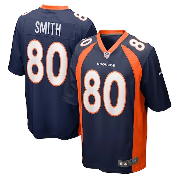None Rod Smith  Jersey - Navy | NFL Player Jersey | NFL Football