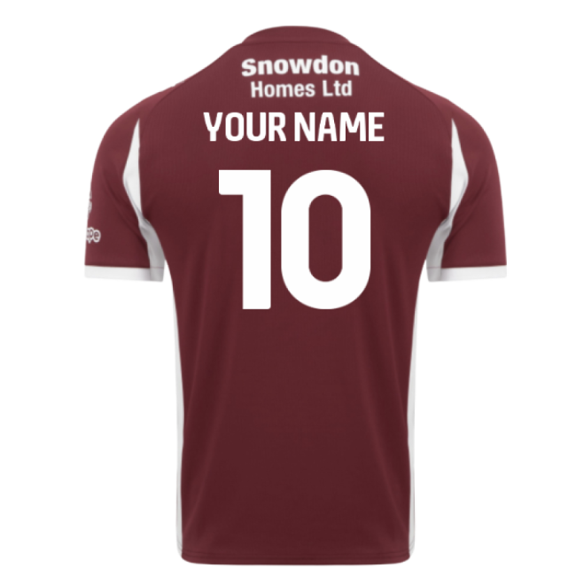 2025-2026 Northampton Town Home Shirt (Your Name) - official style