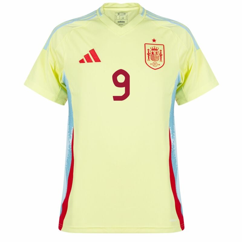 Spain Away Team Soccer Shirt 2024-2025 Edition Season Gavi