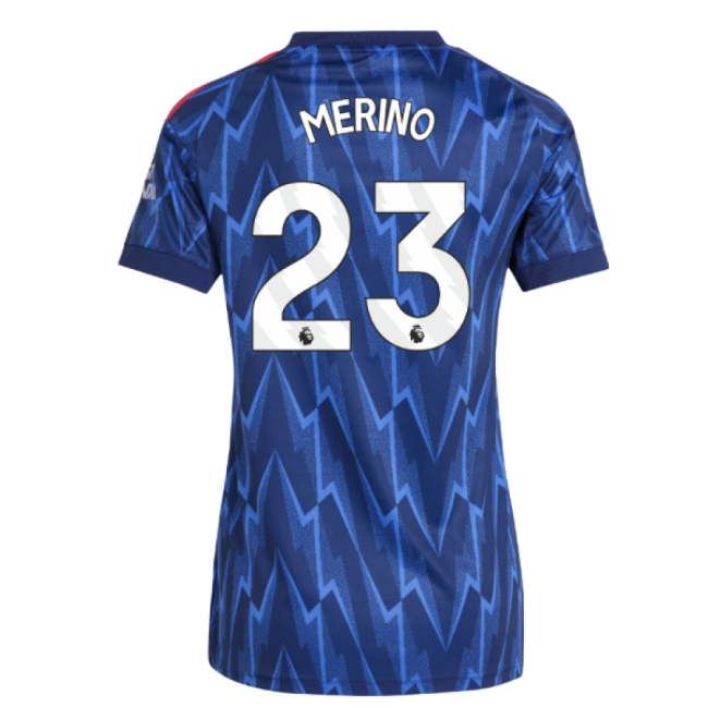 2025-20 Arsenal Authentic Away Jersey Merino #23 L M Women S