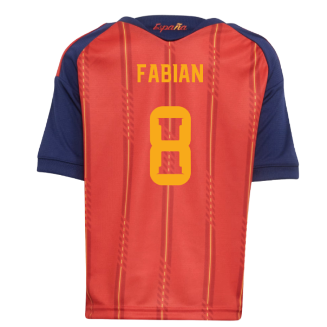 Durable 2026-2027 Spain Home Kids With Special Edition Design - World