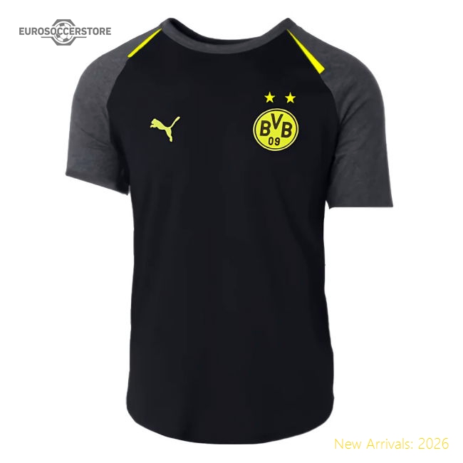 Premium 2023-2024 Borussia Dortmund Casuals Tee (Black) (Reus 11)