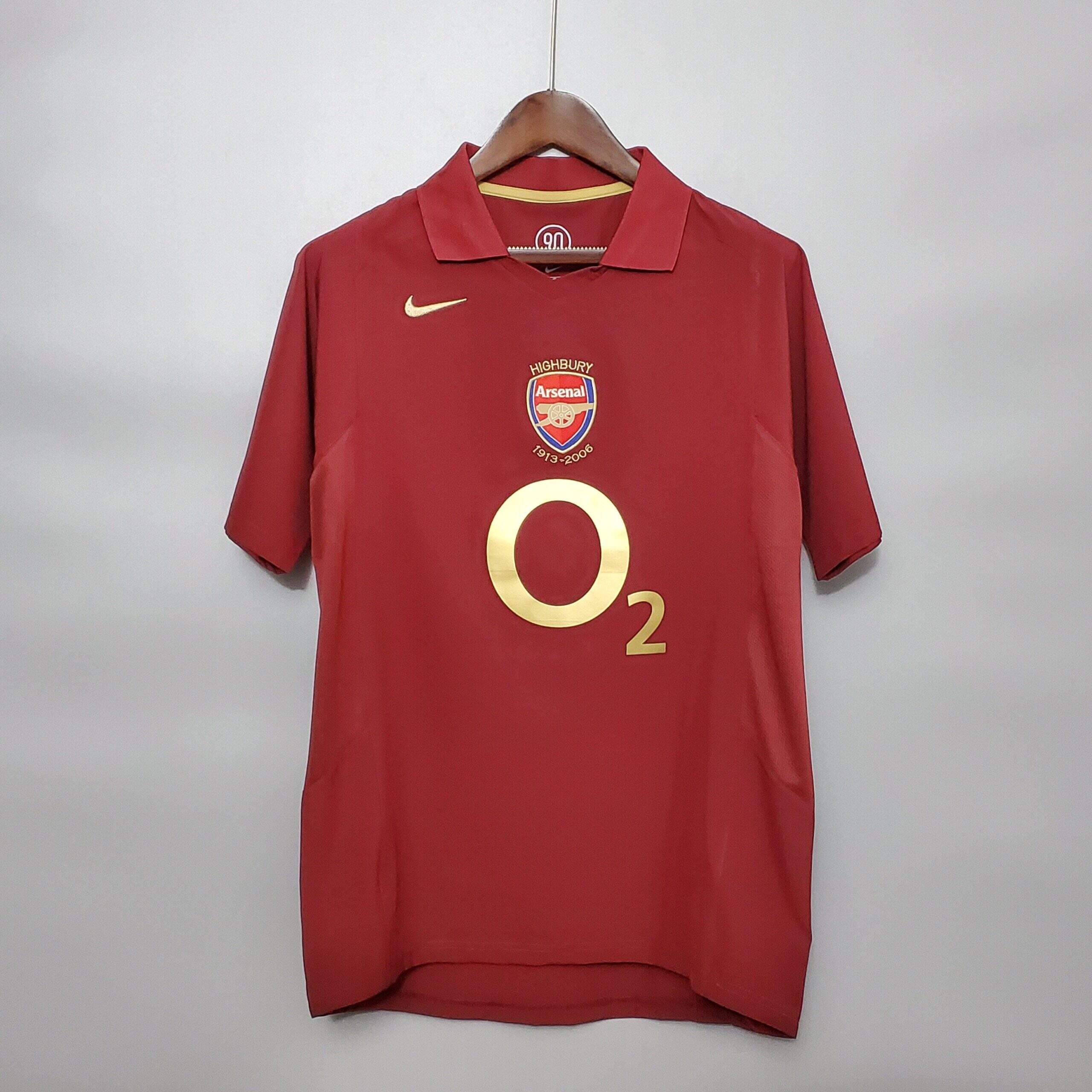 Cheap 2005-2006 Arsenal Home Retro kit
