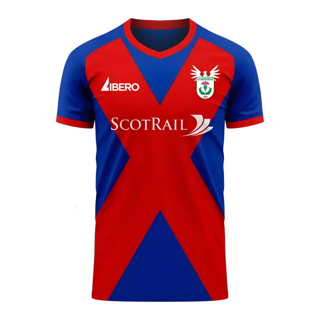 Authentic The Hoops Home Jersey Inverness 202 #5 New Season Great (v8)