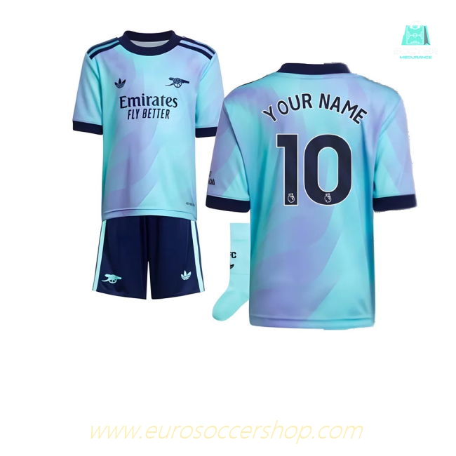 2024-2025 Arsenal Third Mini Kit (Your Name)