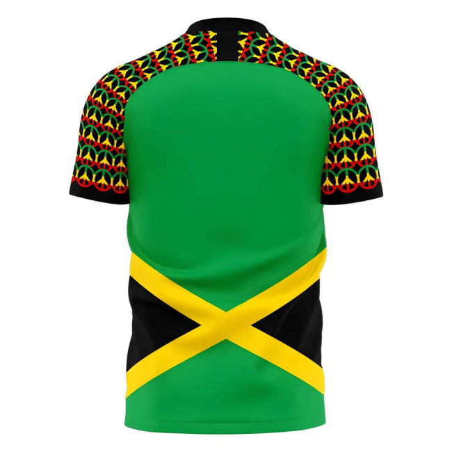 Premium-Quality Jamaica Marley Concept Football Shirt (Libero)