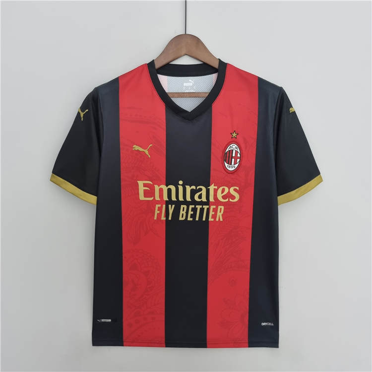 Cheap AC Milan 2223 Red Soccer Jersey Football Shirt - Official