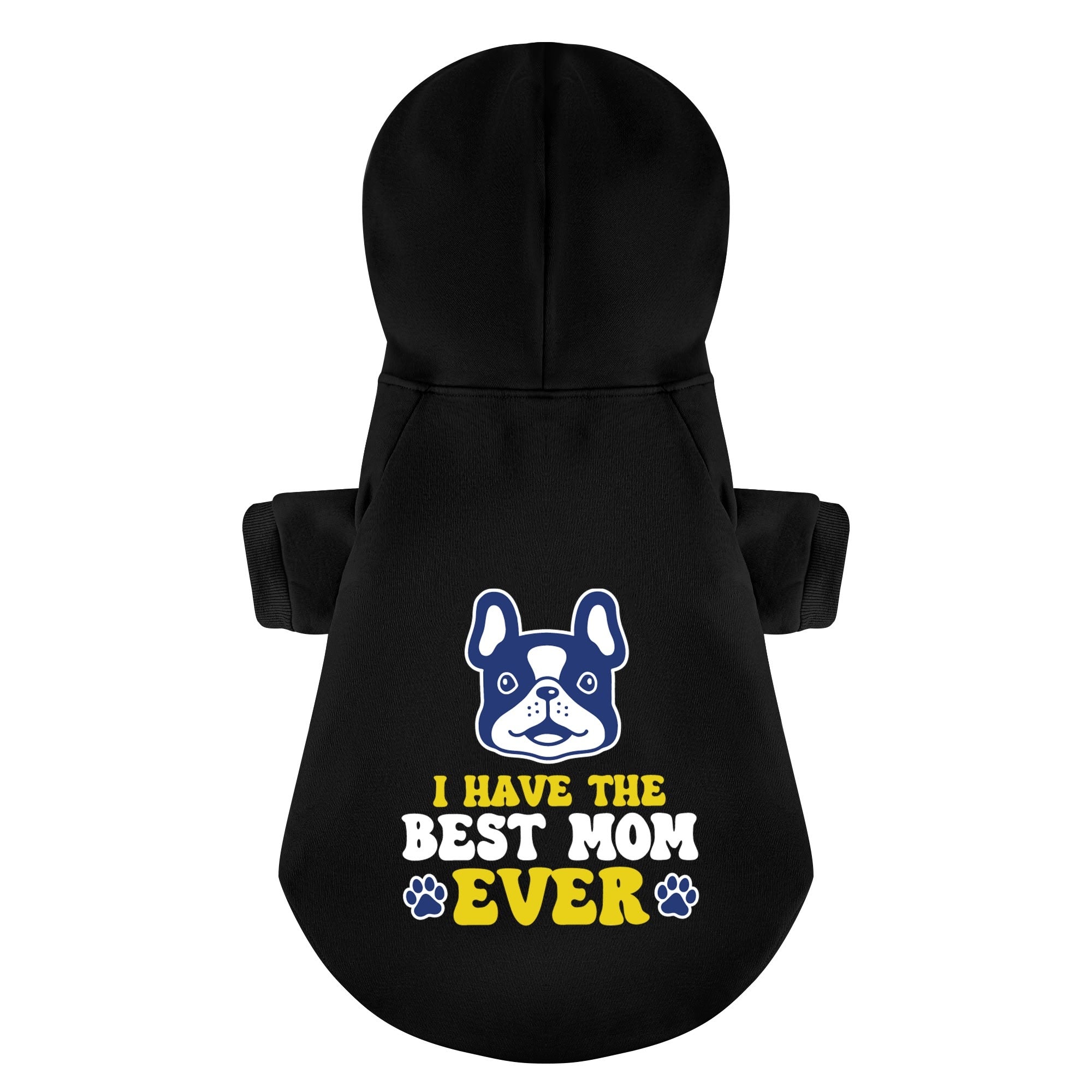 High-Quality Best Mom - Personalized French Bulldog Hoodies With Funn...