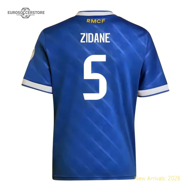 Excellent 2025-2026 Real Madrid Third Jersey (kids) (zidane 5)