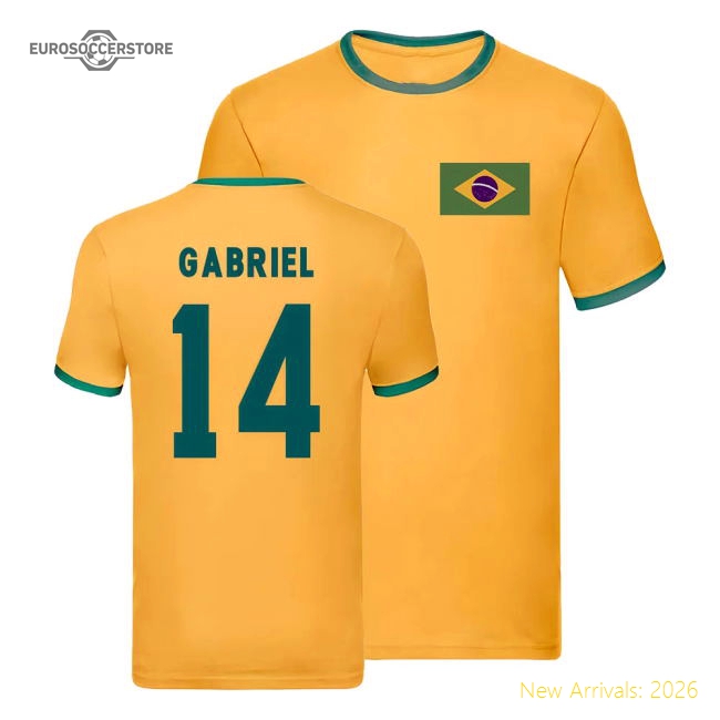 High-performance Football Brazil T-shirt - Modern 2024-2025