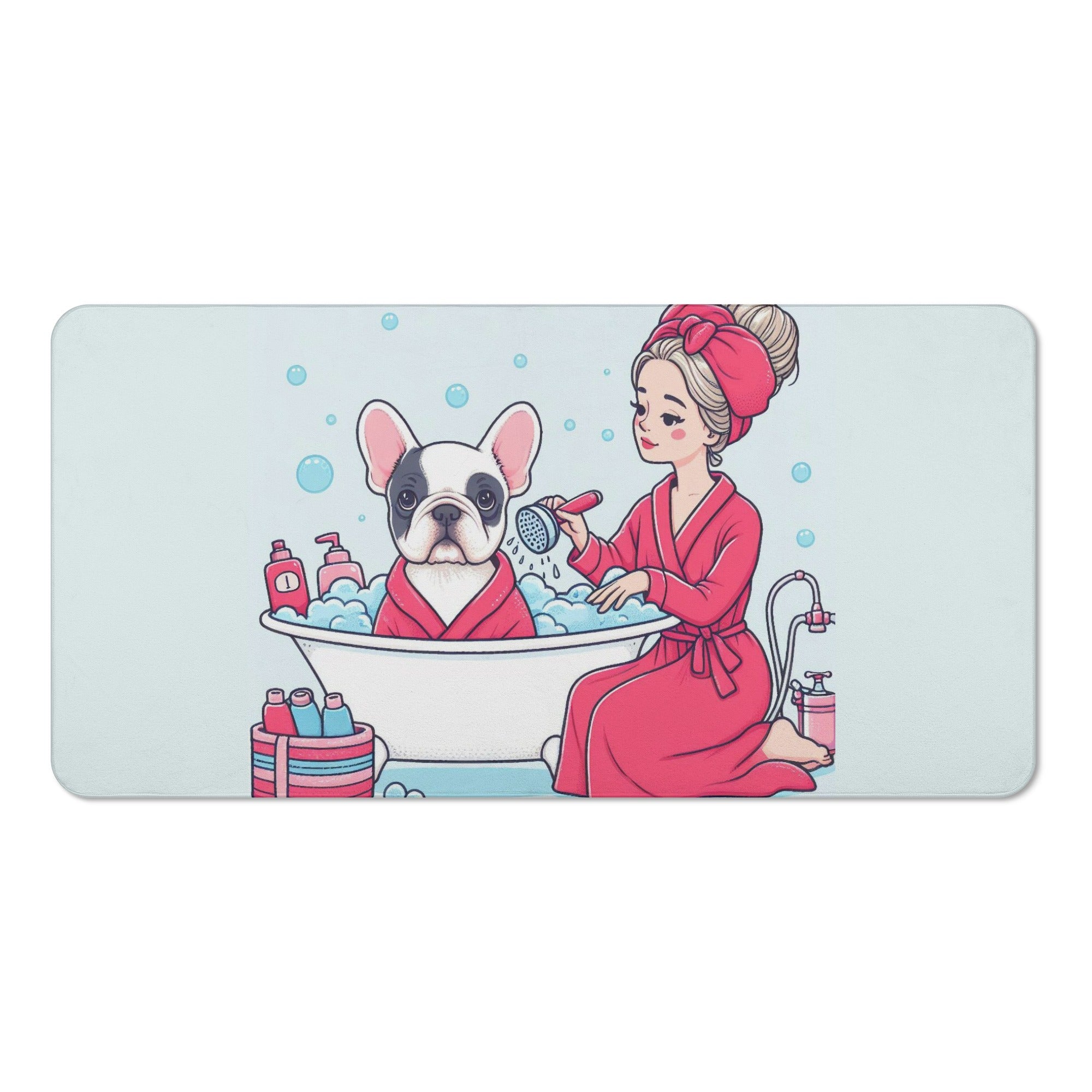 Bulldog Durable Kona - Non-slip Bath Towel Paw Protection