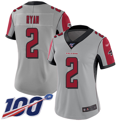Authentic NFL Atlanta Falcons #2 Matt Ryan Black Limited Jersey
