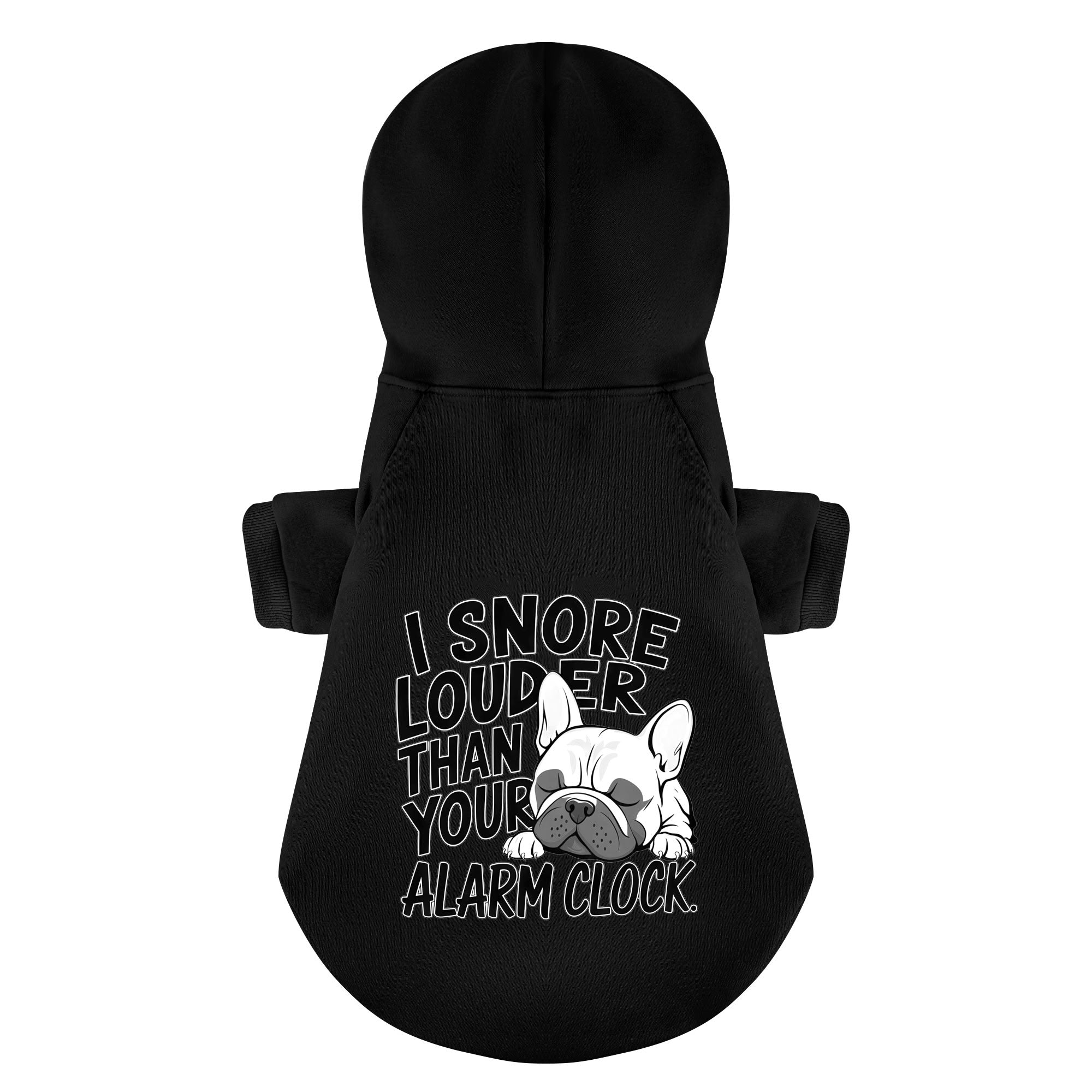 French Bulldog I Snore Personalized French Bulldog Hoodies With Funny