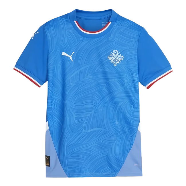 2024-2025 Iceland Home Shirt (Kids) Performance Holland