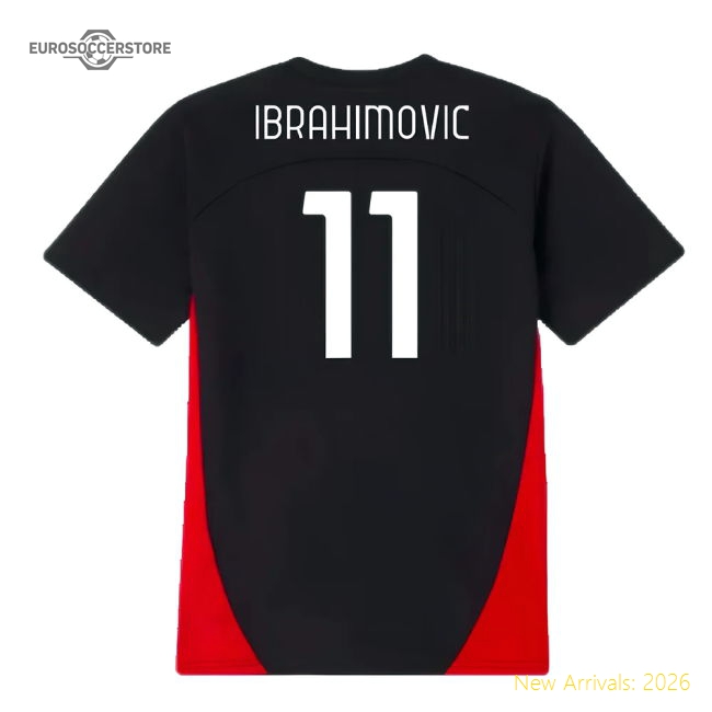 Ac Milan Home High-end Jersey Kids (ibrahimovic 11) Premium Fabric