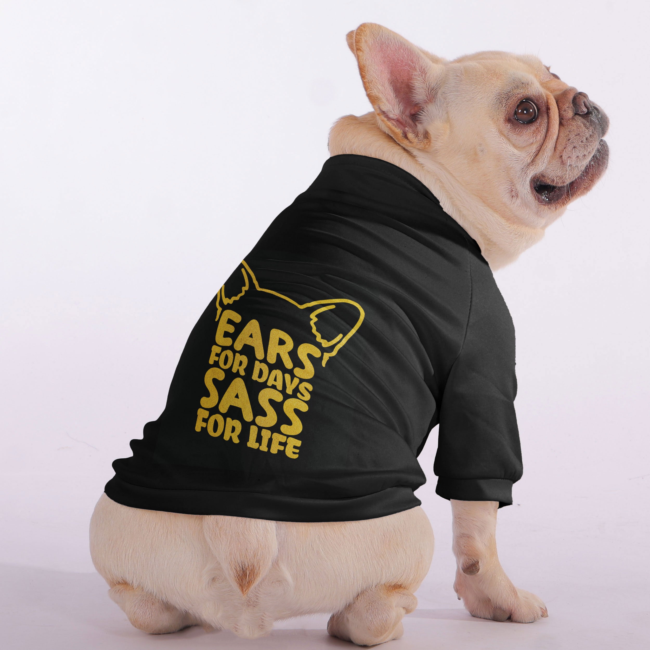 Lover Snuggly Zip-up Sweatshirt For French Bulldogs Frenchie Themed Wear