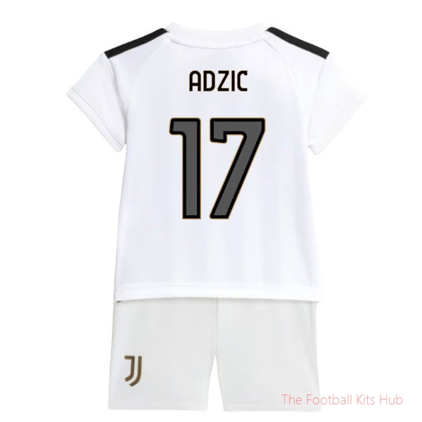 Supporters Elite Juventus 2026-2027 Home Baby Kit (Adzic 17)