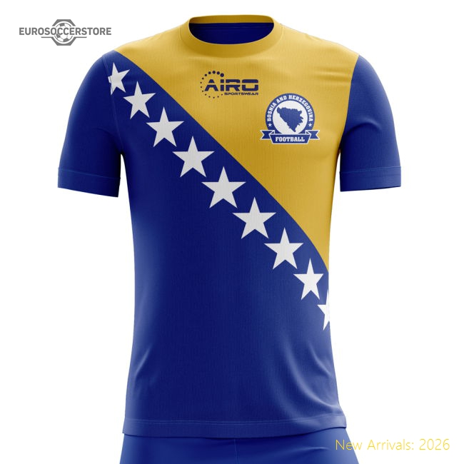 Bosnia 2025 Home Jersey Shirt Football Fan Apparel