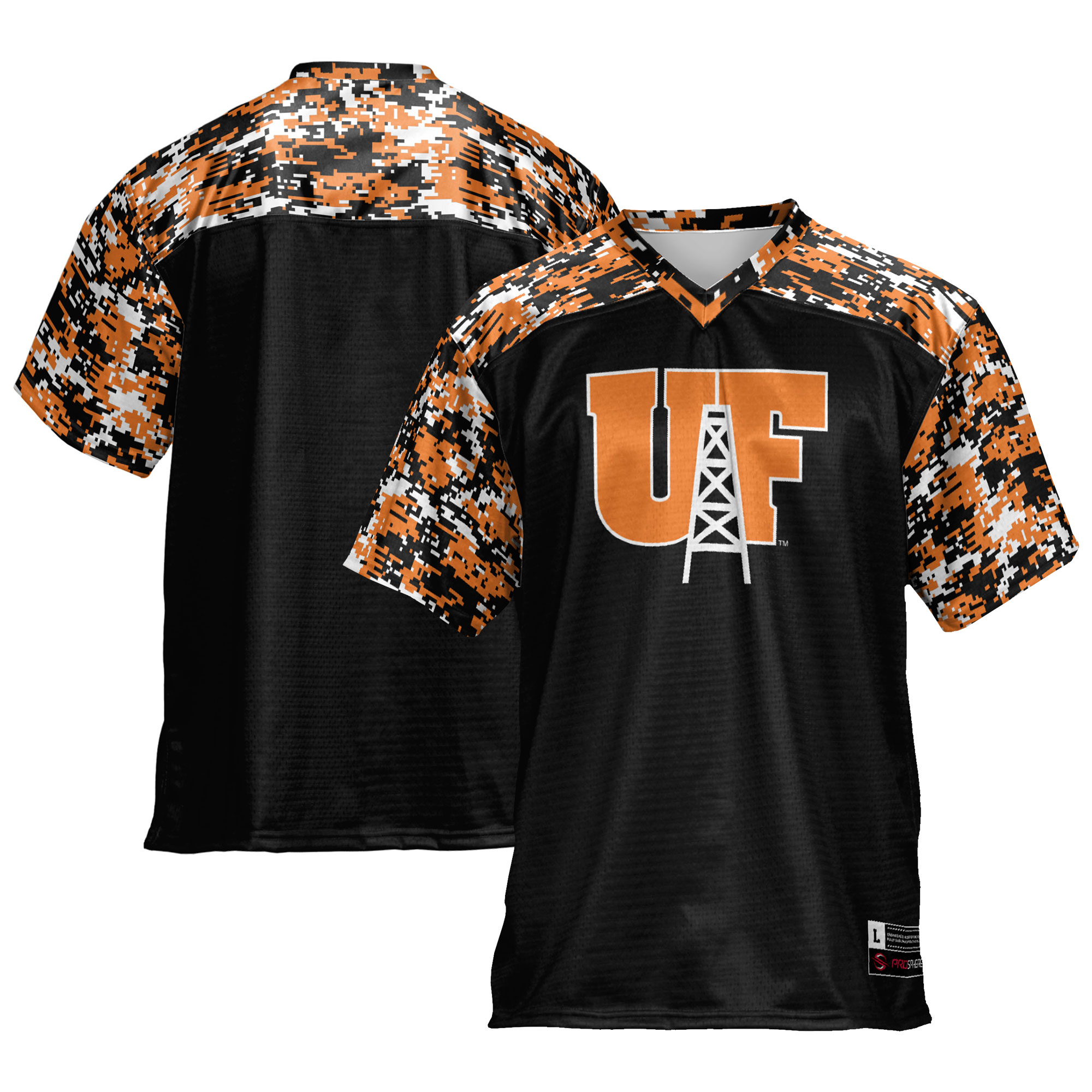Findlay Oilers GameDay Greats Camo 26/27 Football Jersey - Black