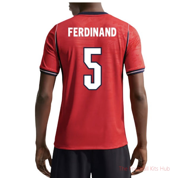Stadium Performance England 2026-2027 Away Shirt (Ferdinand 5)