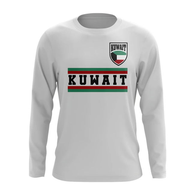 Elite Fan-Favorite Kuwait Core Football Country Long Sleeve T-Shirt
