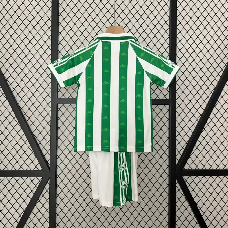 Cheap 1995-1997 Kids Real Betis Jersey retro kit