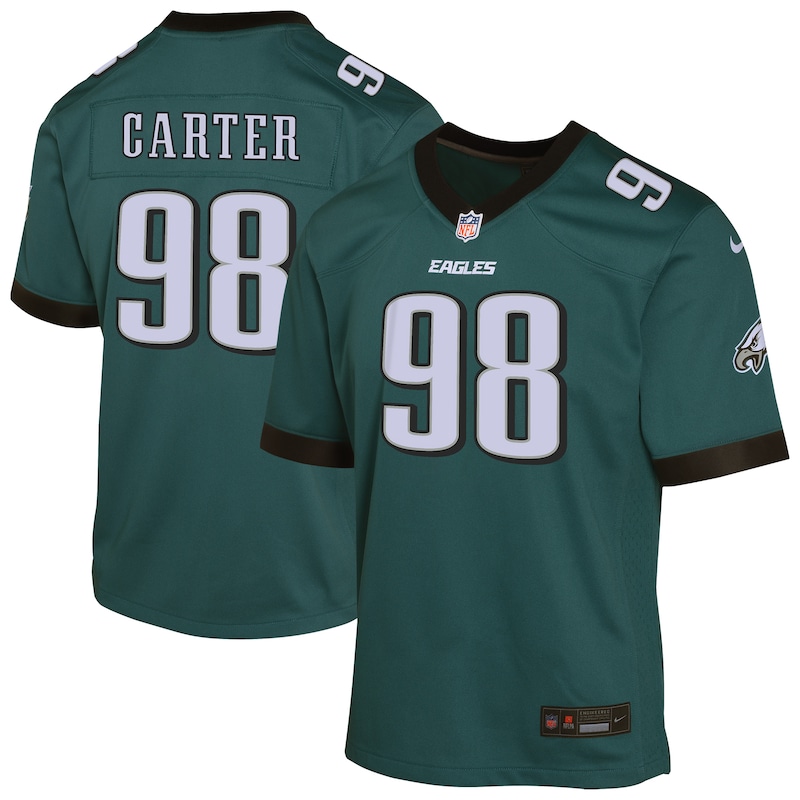None Jalen Carter PHI Eagles Affordable Replica Jersey Game Day Wear