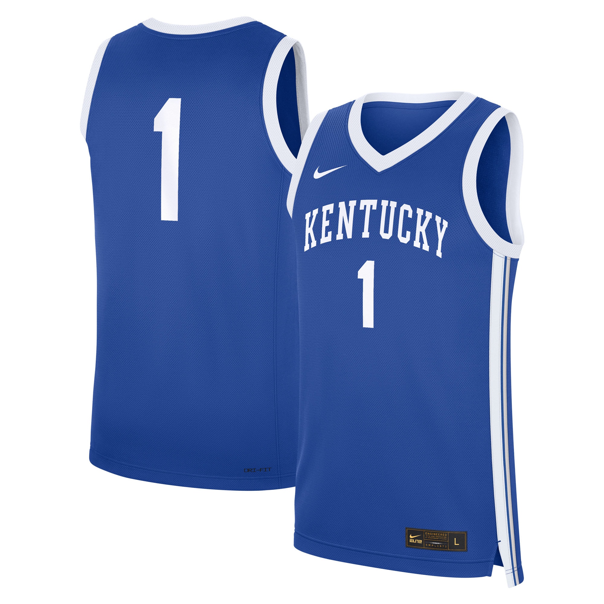 [NJP] Women's Kentucky Wildcats Road Replica Jersey - Royal